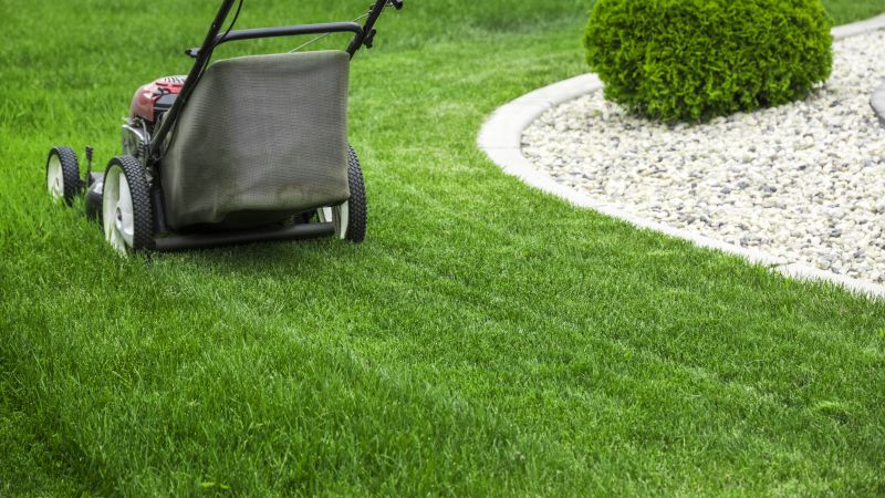 Neatly Trimmed Lawns